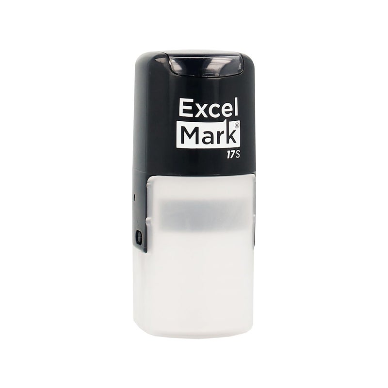 ExcelMark INCOMPLETE - ExcelMark Self-Inking Round Teacher Stamp - Red Ink - Image 3